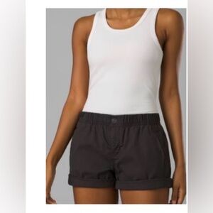 Prana Women's Dark Grey Performance Shorts